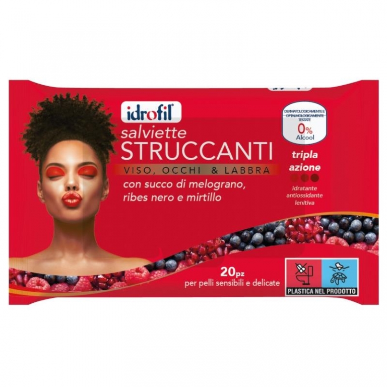 SALVIETTE IDROFIL STRUCC.RIBES Nx20